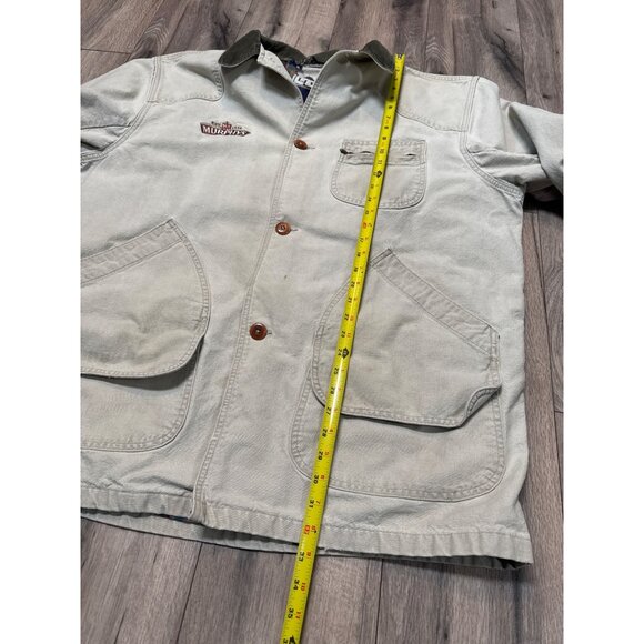 Vtg L.L.Bean Mens READ Barn Utility Jacket Flawed Logo Corduroy Collar Farmcore - Picture 8 of 16